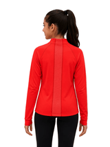 Long sleeved shirt Neon Red WISH - OneSports - dubai