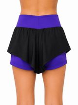 Purple Sports Shorts WISH - OneSports - dubai