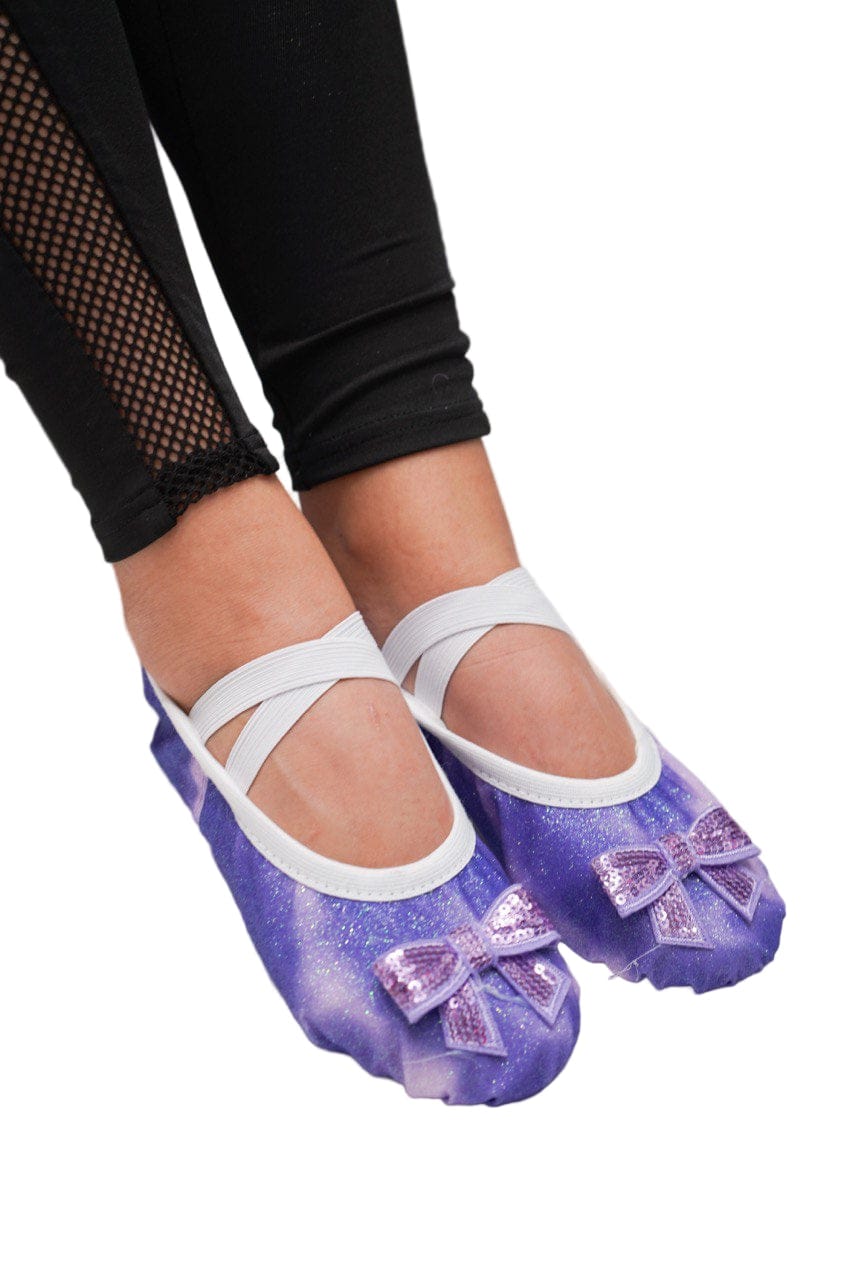 Sparkle Purple Ballet Shoes