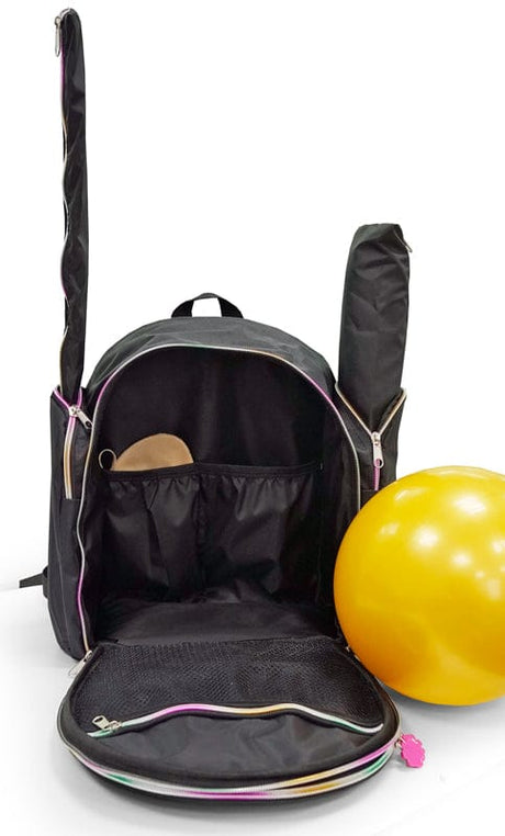 rhythmic gymnastics mode backpack colourful print spacious compartments by onesports uae