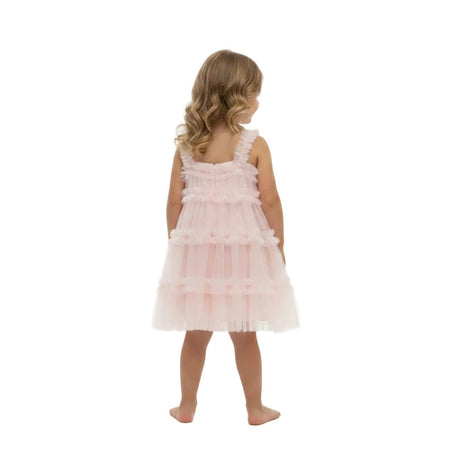 Kids Ballet Tulle Dress Powder Mix - OneSports - dubai