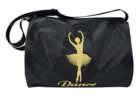 Black Ballet Kids Bag 18×28 cm – children’s dance accessories bag for ballet classes by OneSports UAE