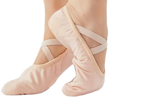 Stretchy Canvas Ballet Shoes - OneSports - dubai