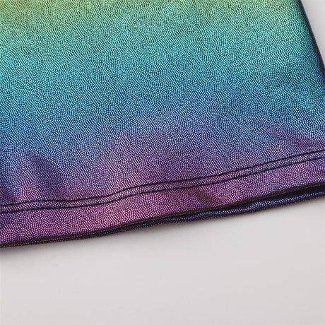 Long sleeved gymnastics unitard Fluxa by Diva Sports in pink and black for training and performance by onesports.ae