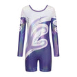 Diva Sports long sleeved unitard Muse for girls gymnastics  training OneSports UAE
