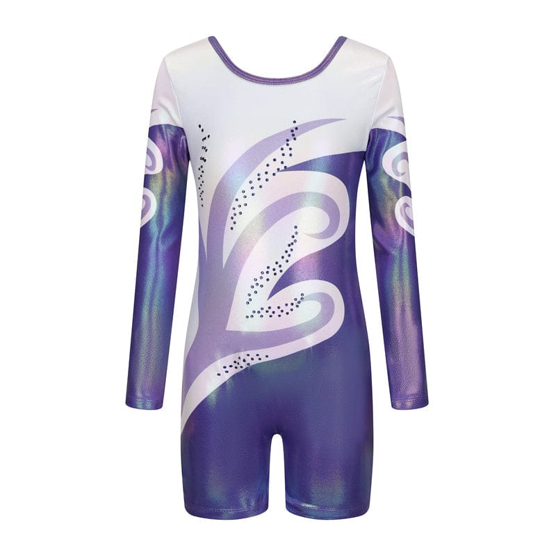 Diva Sports long sleeved unitard Muse for girls gymnastics  training OneSports UAE