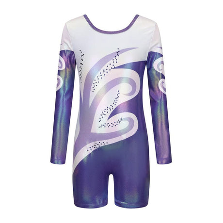 Diva Sports long sleeved unitard Muse for girls gymnastics  training OneSports UAE