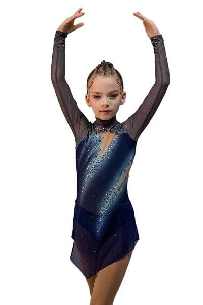 141 - 146cm Figure Skating Dress Iceland - OneSports - dubai
