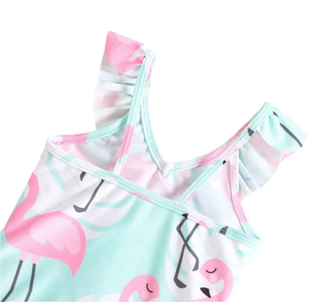 Blue Flamingo Swimsuit - OneSports - dubai