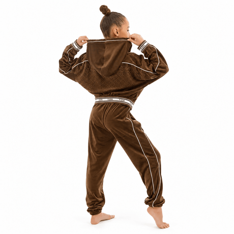 Forma Premium Brown Hoodie & Pants Stylish Sports Set - OneSports - #dubai