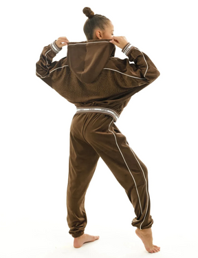 Forma Premium Brown Hoodie & Pants Stylish Sports Set - OneSports - dubai