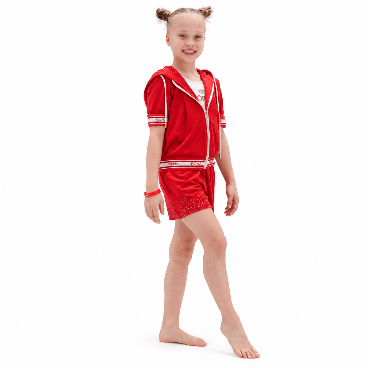 Red Duo Activewear Premium Set - OneSports - #dubai