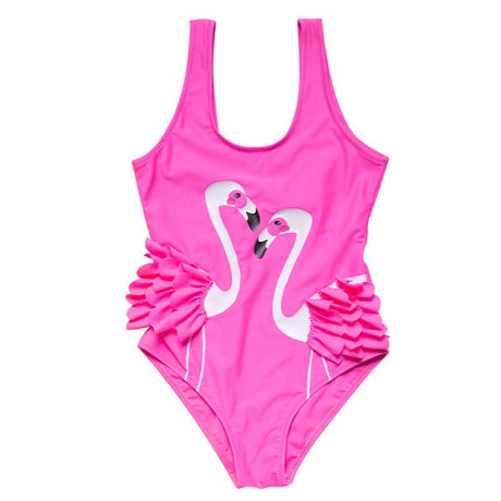 Fuchsia Flamingo Swimsuit - OneSports - dubai