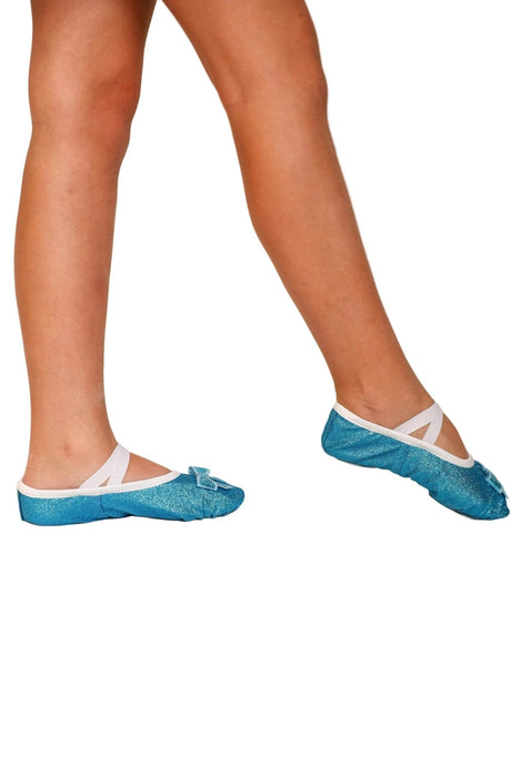 Sparkle Blue Ballet Shoes - OneSports - dubai