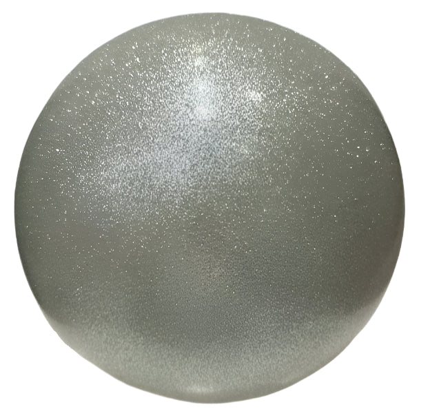 rhythmic gymnastics ball silver 18cm by onesports uae 