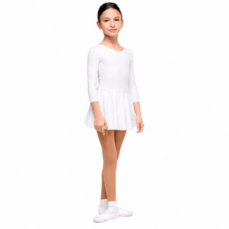 Kids Ballet Tulle Dress Pirouette White - OneSports - dubai
