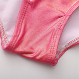 Long sleeve Linea gymnastics leotard set with matching shorts by Diva Sports on OneSports.ae