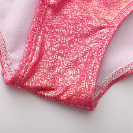 Long sleeve Linea gymnastics leotard set with matching shorts by Diva Sports on OneSports.ae