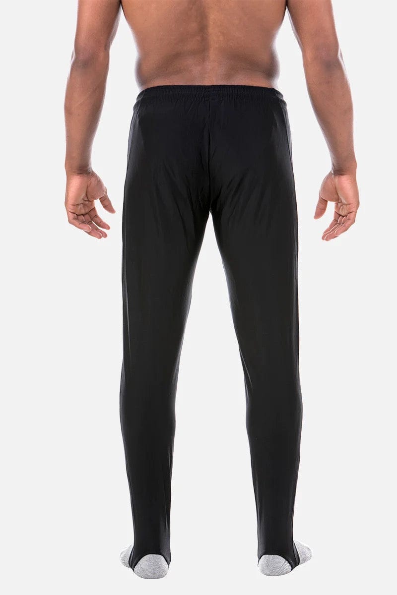 boys black gymnastics pants by quatro edition onesports