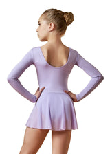 girls dance leotard cotton stretch with mesh skirt domenica by onesports uae