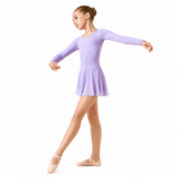 Kids Ballet Dance Skirted Leotard Domenica violet - OneSports - dubai