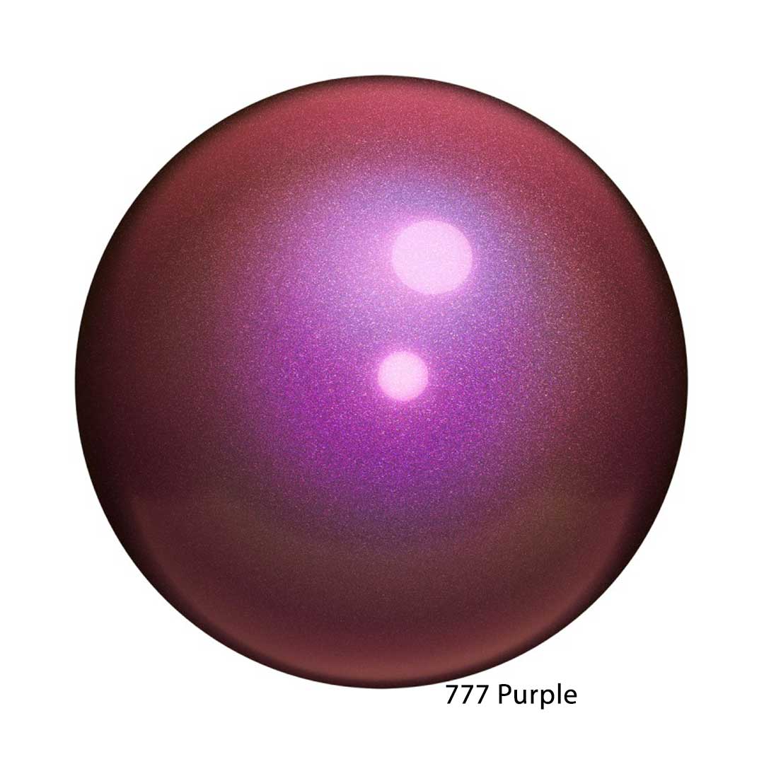 RG apparatus Chacott ball 18.5cm glossy purple code 777 FIG approved for practice and training by OneSports UAE