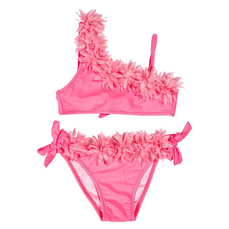 Pink Flower 2 piece Swimwear - OneSports - dubai