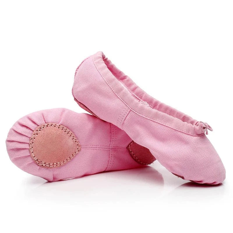 Bright Pink Ballet Shoes