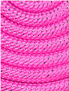 Neon Pink with lure Rope 3m