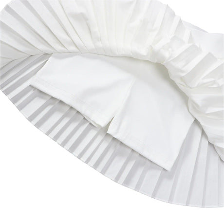 Skirt Shorts Plisse White - OneSports - dubai