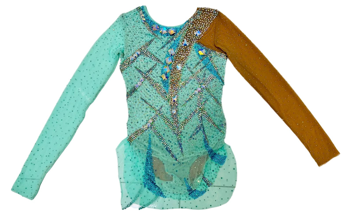 140 - 145 cm Leotard Basil OneSports - OneSports - dubai