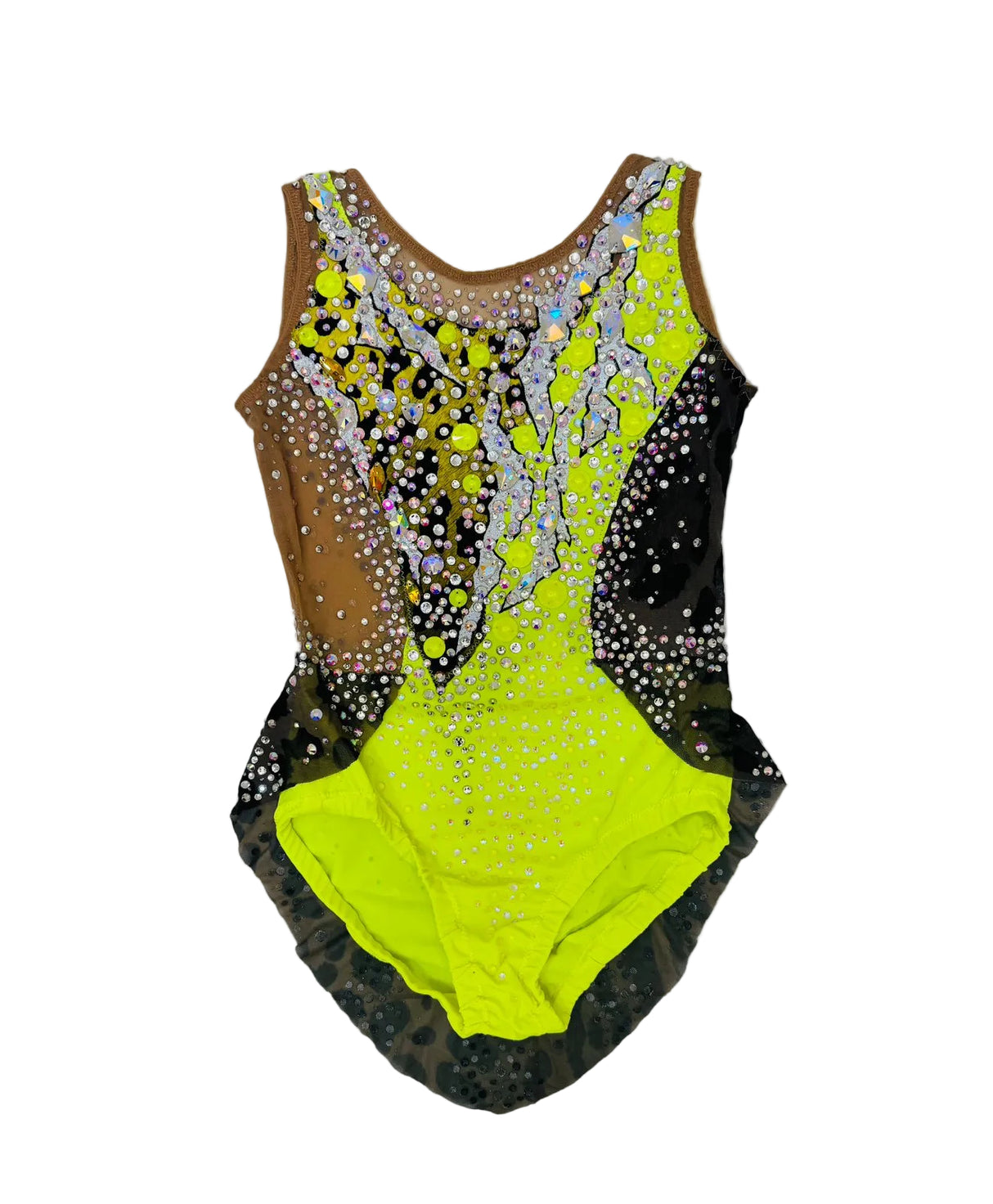 125 - 130cm Competition Leotard Marigold - OneSports - dubai