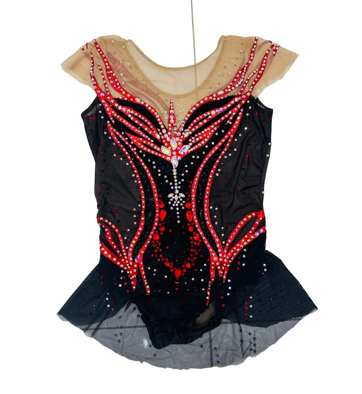 125 - 130cm Competition Leotard Noir - OneSports - dubai