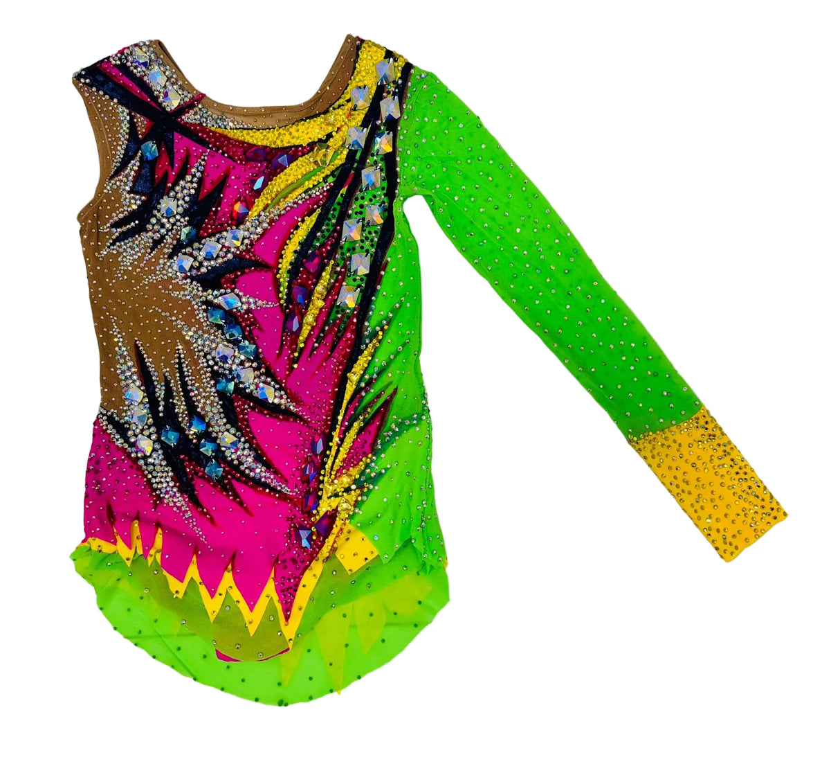 145 - 150 cm Competition Leotard Magesta - OneSports - dubai