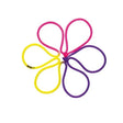 rhythmic gymnastics rope sasaki purple yellow pink fig approved multicolor 3m rope by onesports.ae 