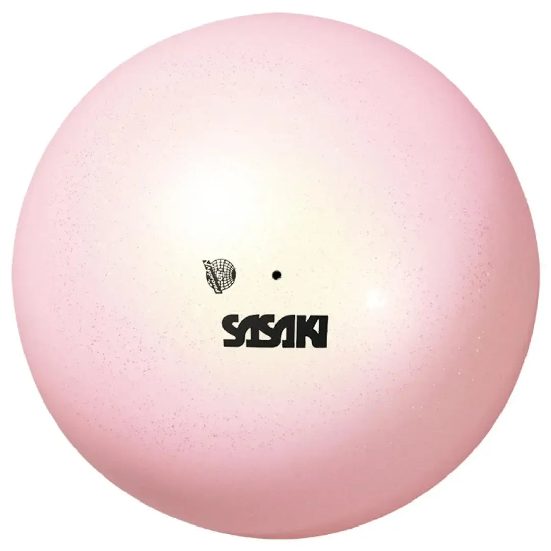 sasaki-ball ice pink rhythmic gymnastics ball M-207AU-F -18.5cm FIG approved OneSports UAE