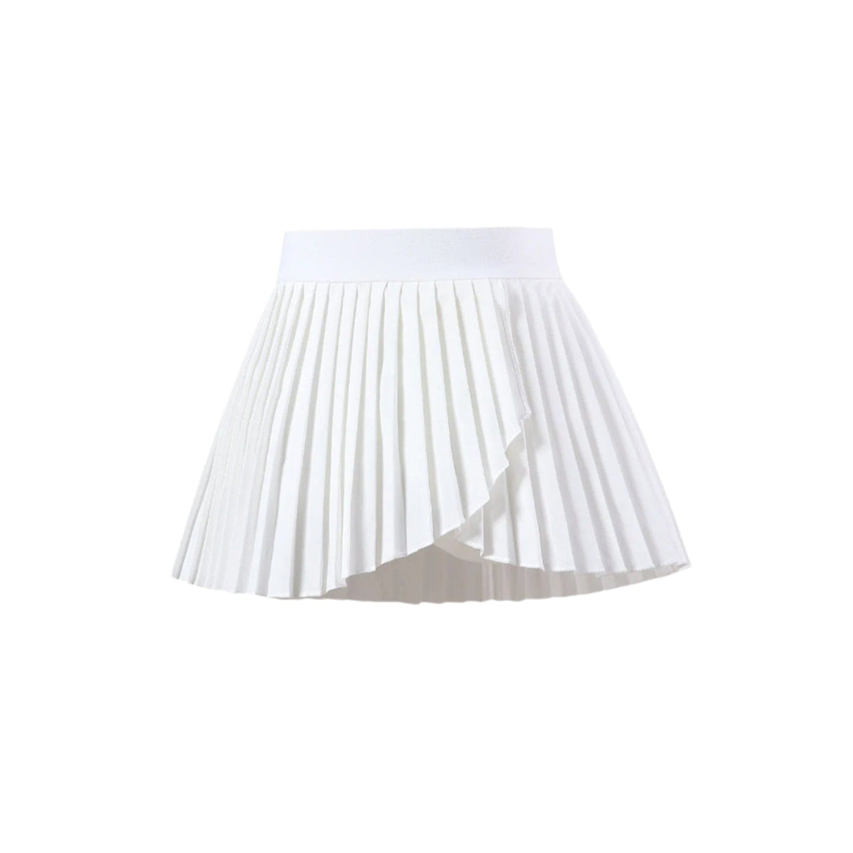 Skirt Shorts Plisse White