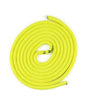 Venturelli FIG approved rhythmic gymnastics yellow rope 3m nylon for competition by onesports.ae