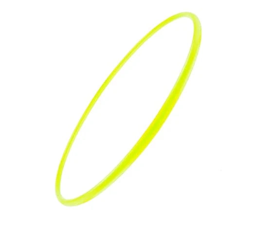 Training hoop verba yellow rhythmic gymnastics equipment flexible and lightweight OneSports UAE