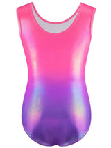 Pink purple Diva Sports Verdy gymnastics leotard for girls daily training by onesports.ae