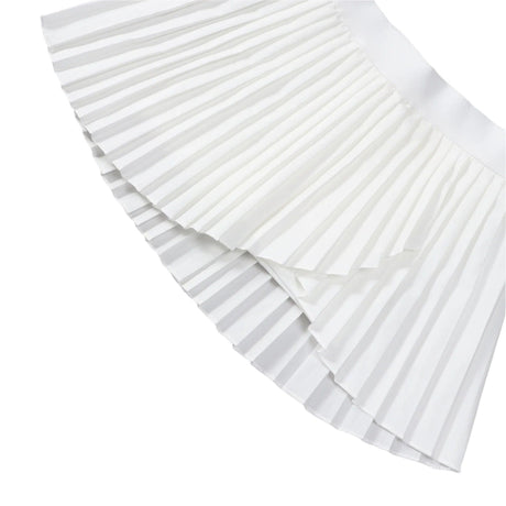 Skirt Shorts Plisse White - OneSports - dubai