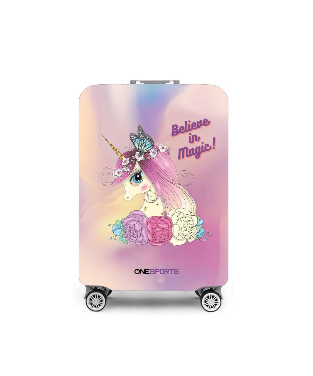 Luggage Cover Unicorn Print