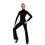 SOLO Black Turtleneck Top with Long Sleeves - OneSports.ae