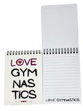 Love Gymnastics Notebook