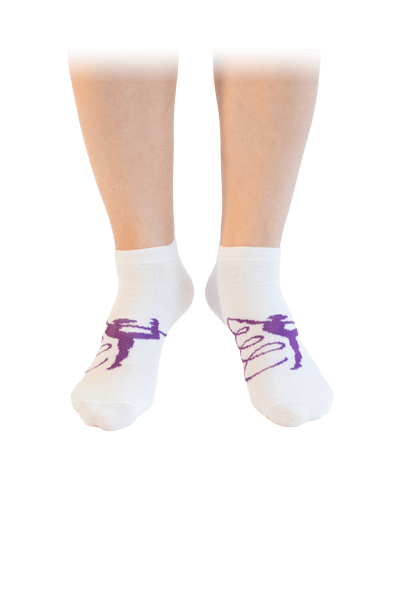 Ribbon Gymnast Socks