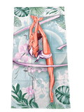 Gymnast with Ribbon Towel