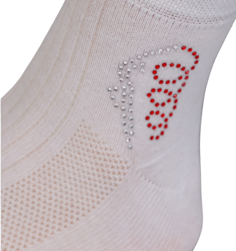 White Socks with rhinestones