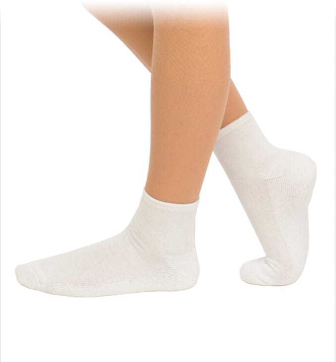 White Sports Socks