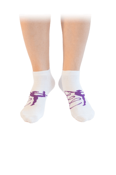 Ribbon Gymnast Socks - OneSports - dubai