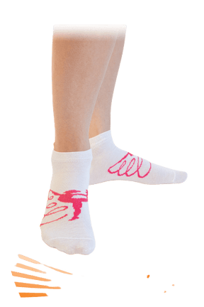 Ribbon Gymnast Socks - OneSports - dubai